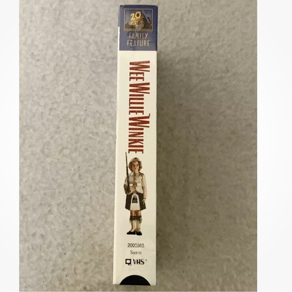 Wee Willie Winkie VHS Family Feature Shirley Temple Brand New Factory Sealed - Picture 2 of 6